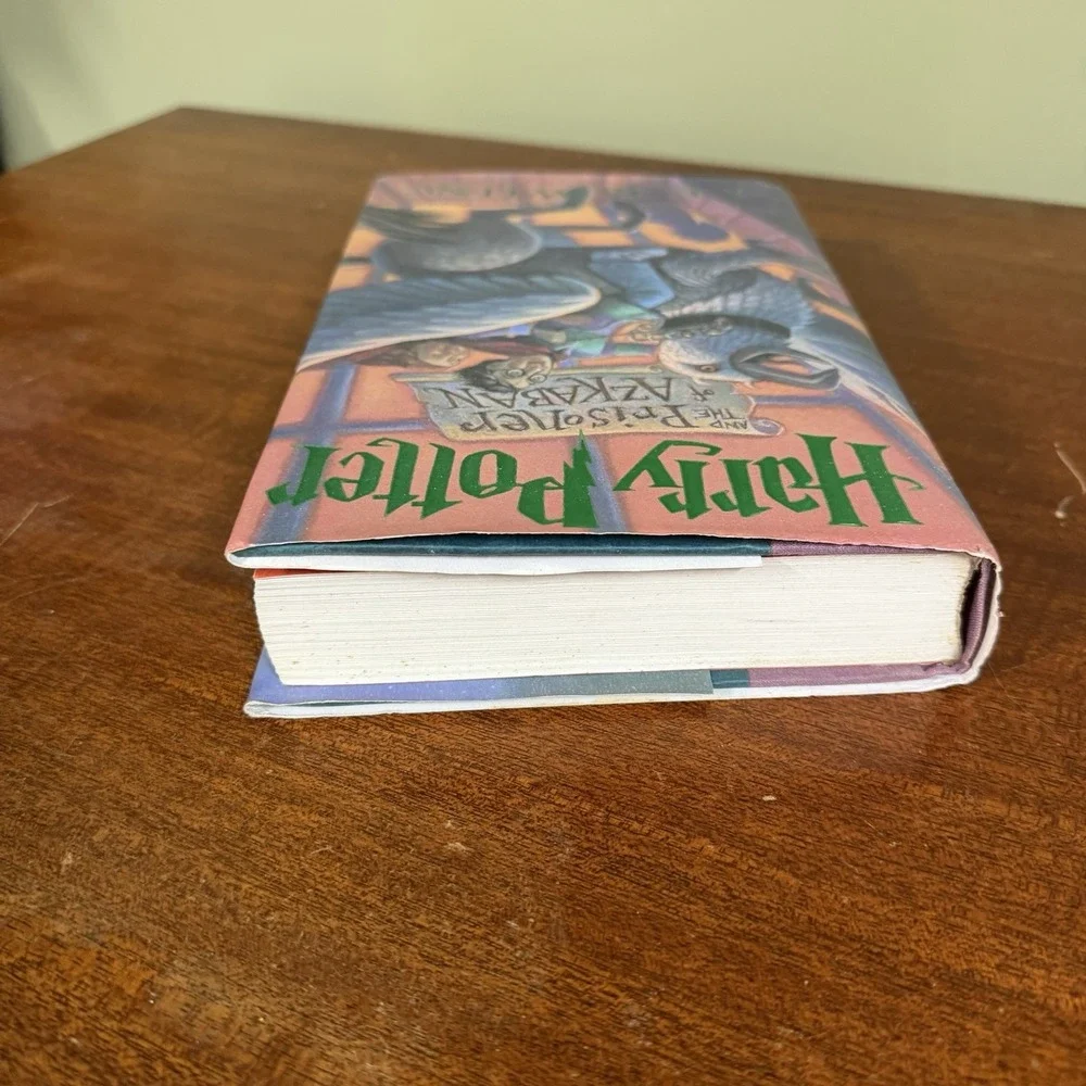 2 Harry Potter 1st American Editions Books-GOBLET OF FIRE - PRISONER OF AZKABAN